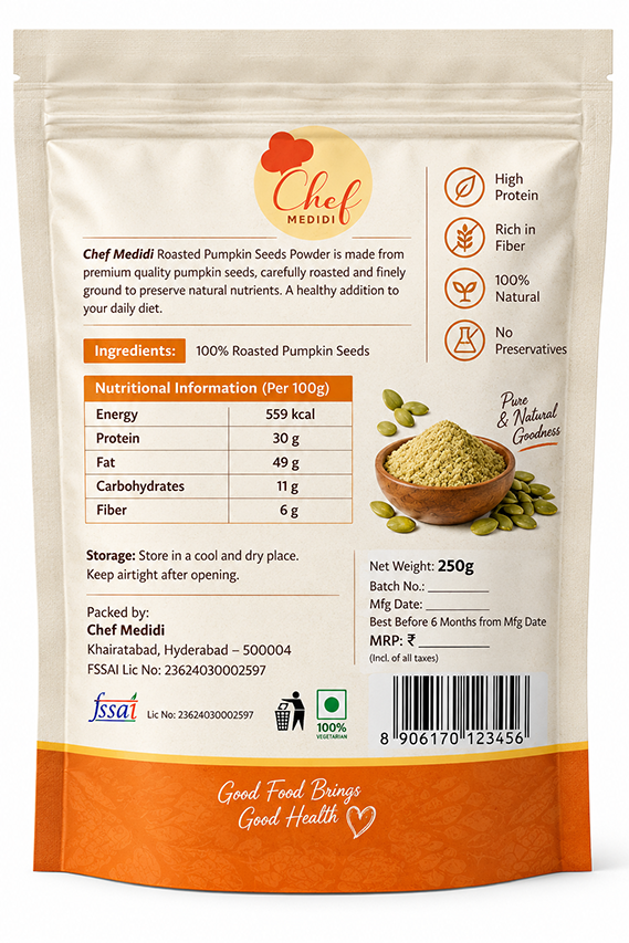 pumpkin seeds powder (roasted pepitas), 100% natural superfood high plant based protein & dietary fiber vegan, gluten free healthy snack for smoothies & baking